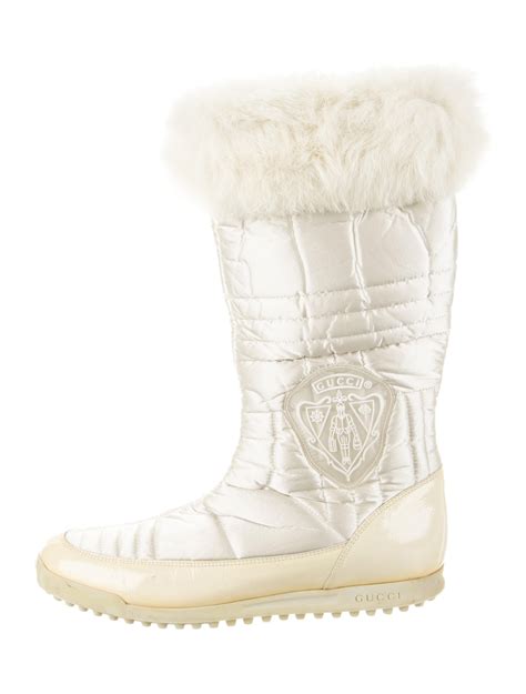 snowboots gucci|gucci snow romance boots.